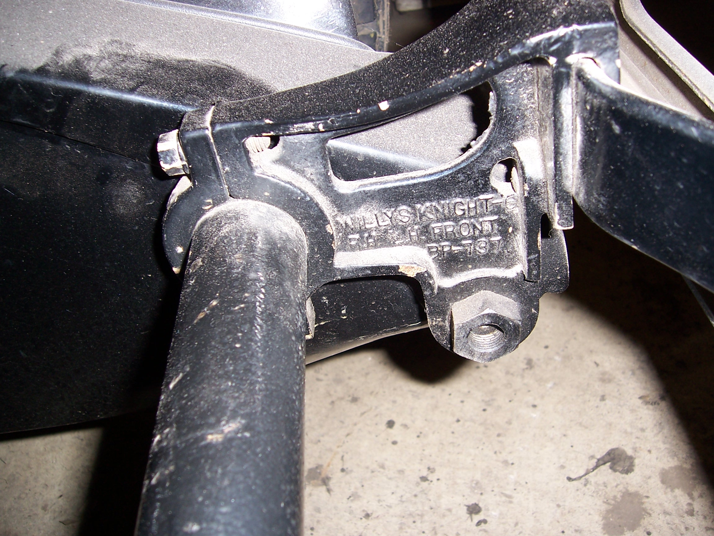 1925 Willys-Knight Model 66 Bumper Bracket