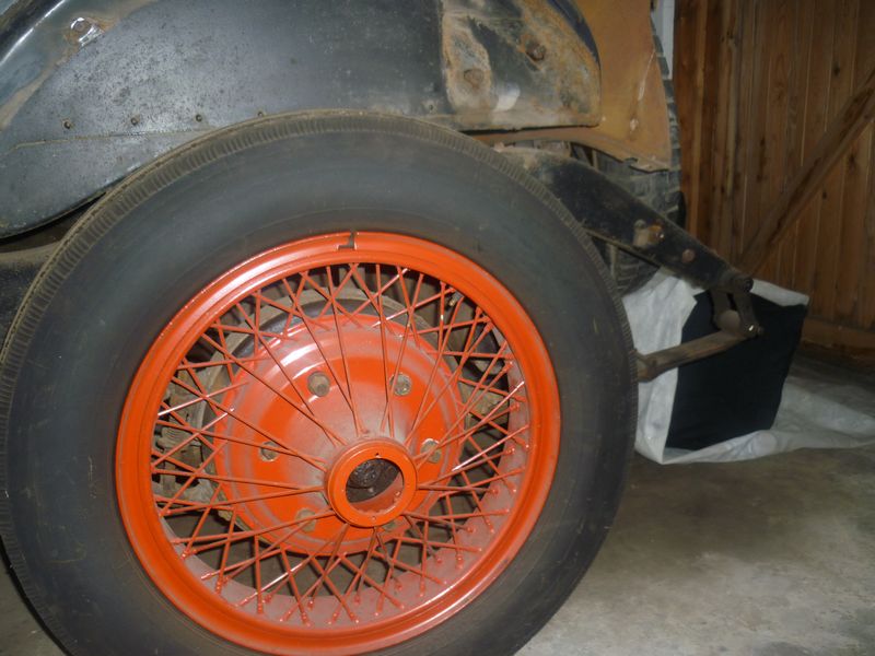 1925 Willys-Knight Wire Wheel